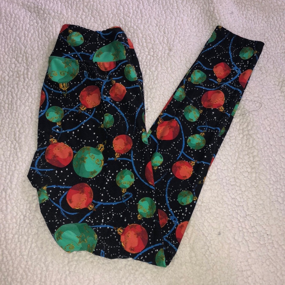 Lularoe 🎄 Jingle Bell Christmas leggings